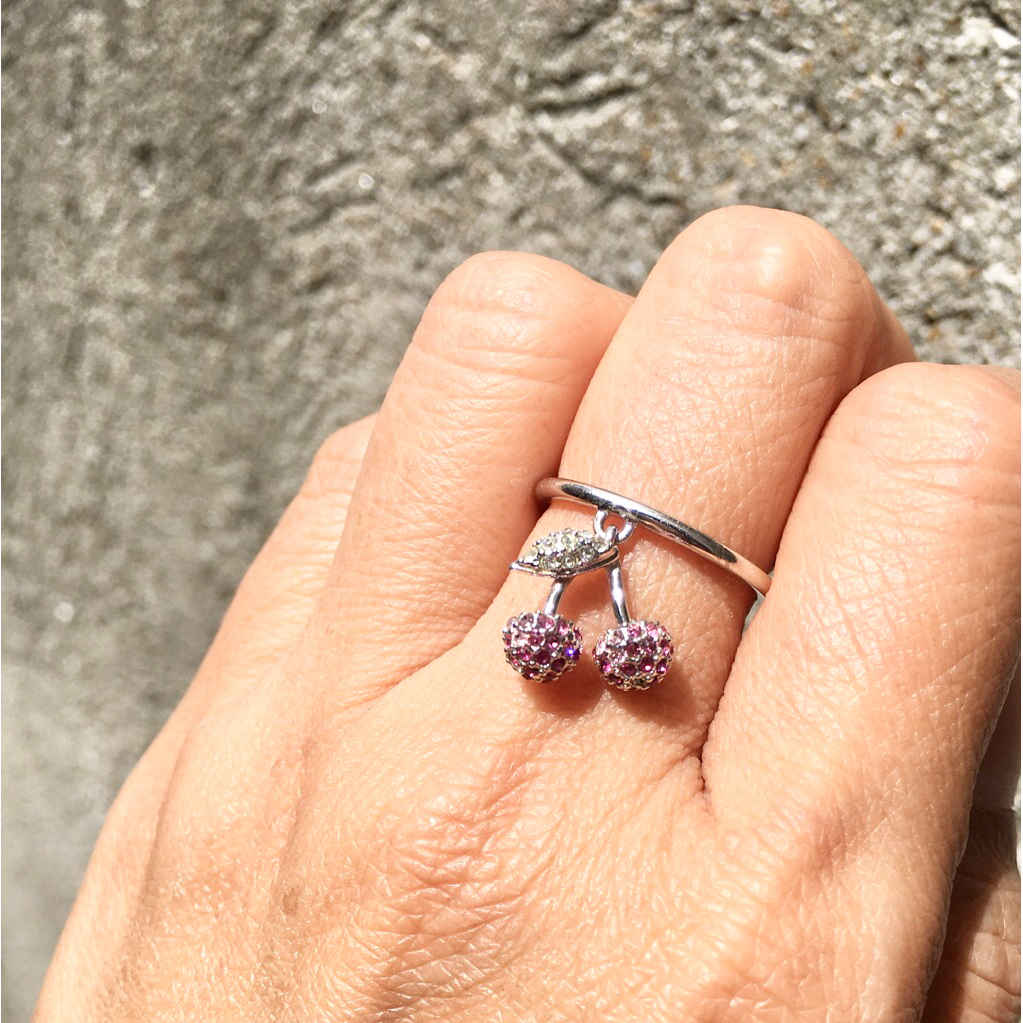 Cincin Merek Swarovski Original Store Size 55 Preloved