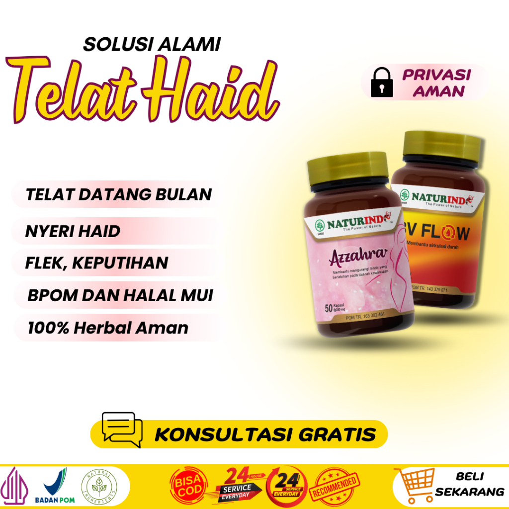 Obattelat datang bulan paling ampuh pelancar haid lancar jamu melancarkan menstruasi PCOS