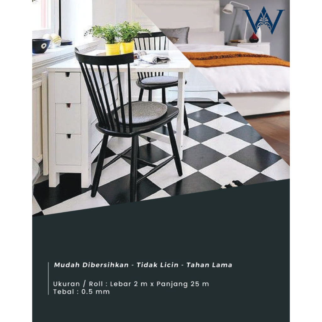 Lantai Karpet Vinyl Barong / Vinyl Flooring Roll PVC tebal 0,5mm