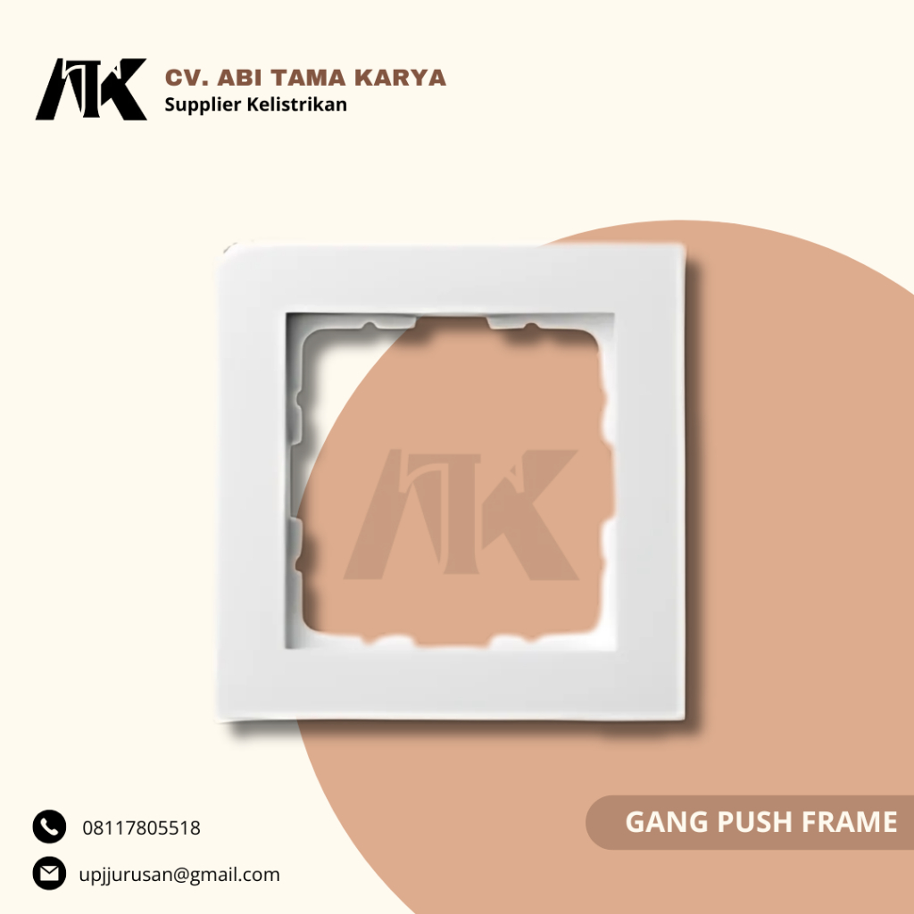 Greencontrols KNX 1-Gang Frame