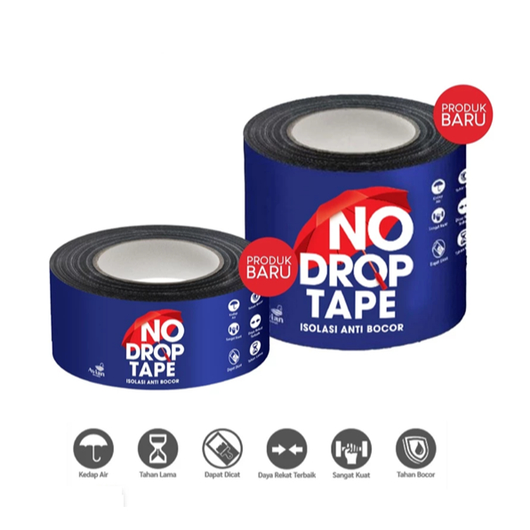 No Drop Tape Lakban Isolasi Anti Bocor Atap Seng Spandek