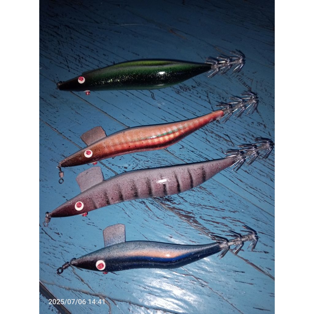 udang udang kayu umpan cumi