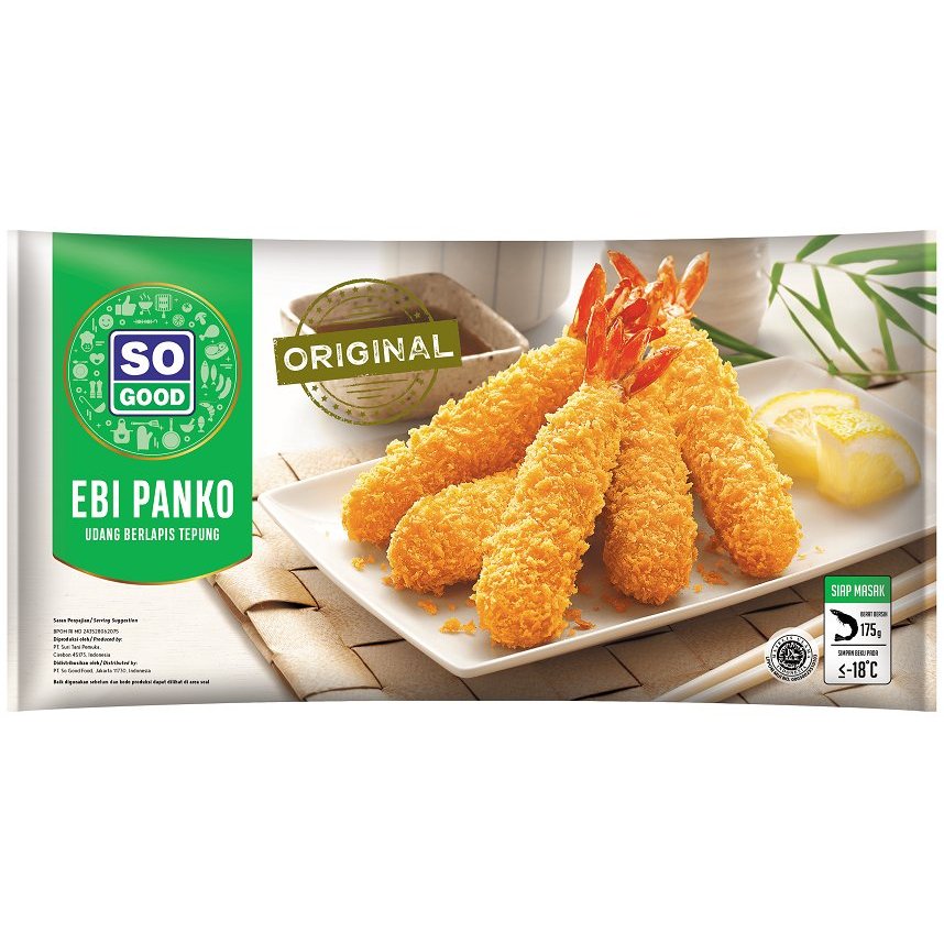 

So good Ebi Panko udang 175 gr