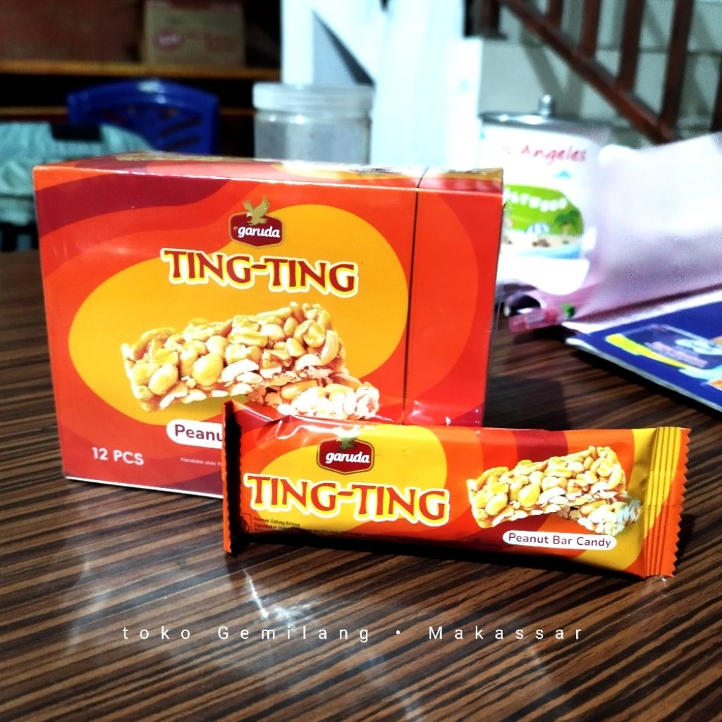 

Garuda ting-ting kacang ( peanut bar candy ) 16 gr (satuan)