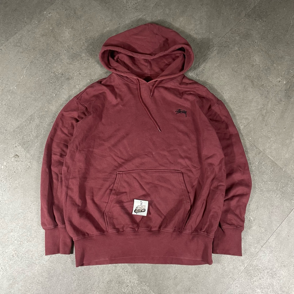 hoodie stussy basic second original