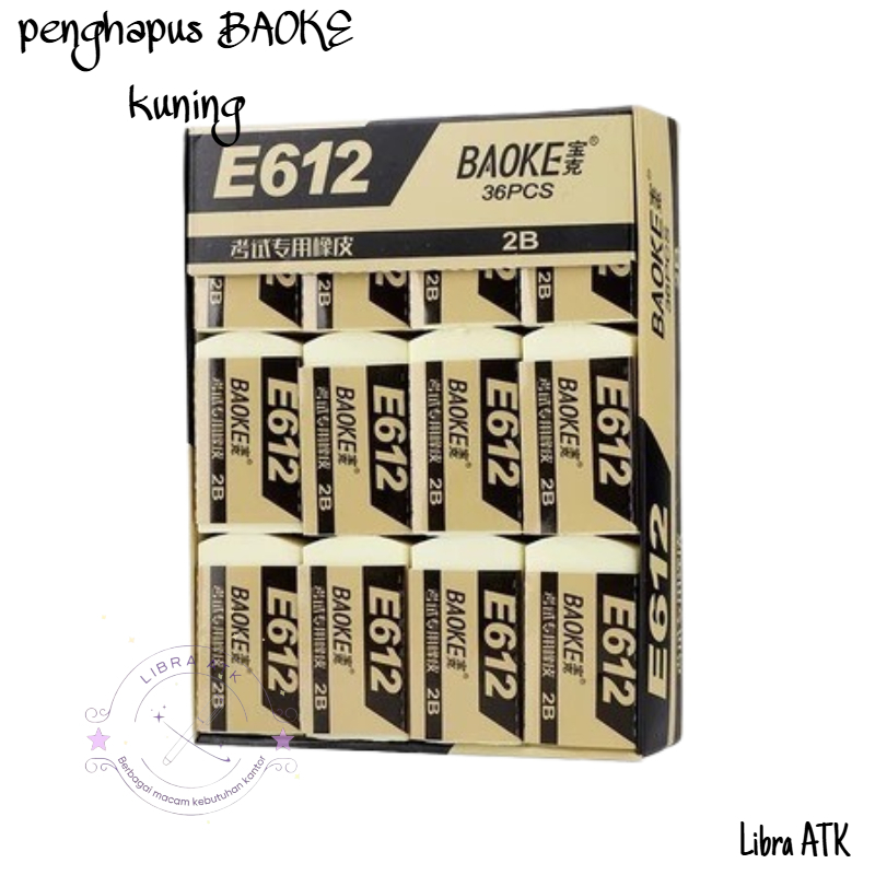 

BAOKE penghapus ujian 2B E612 murah per pcs