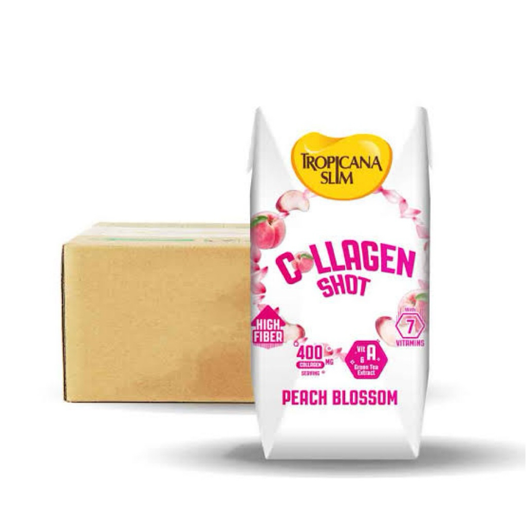 

Tropicana Slim Collagen Shot Peach Blossom 190 ml