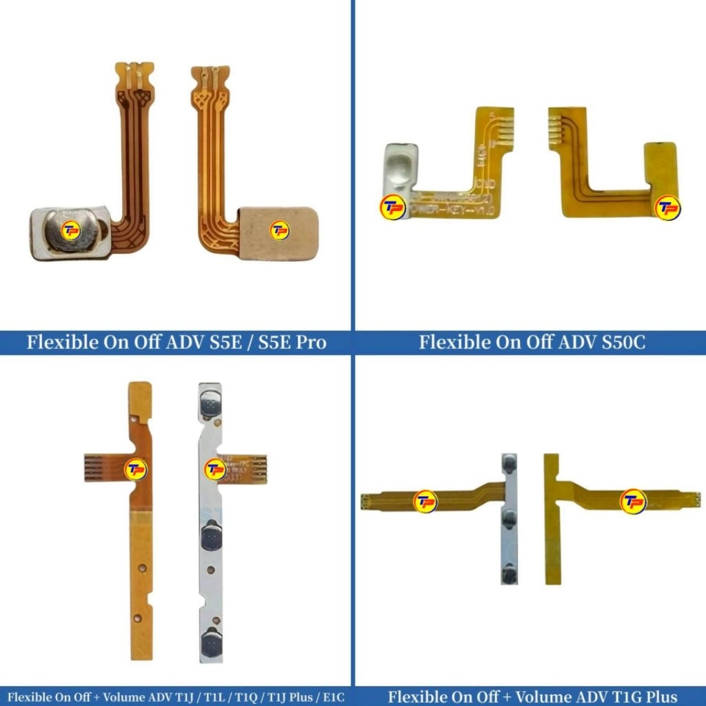 Flexible On Off Advan S5E - S5E Pro - S50C - T1J - T1L - T1Q - T1J Plus - E1C - T1G Plus