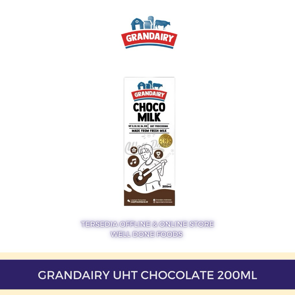 

Grandairy UHT Chocolate 200ml