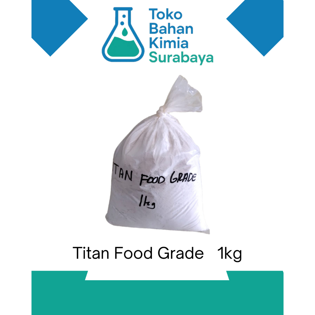 

Titanium Dioxide / Titan Food Grade 1kg
