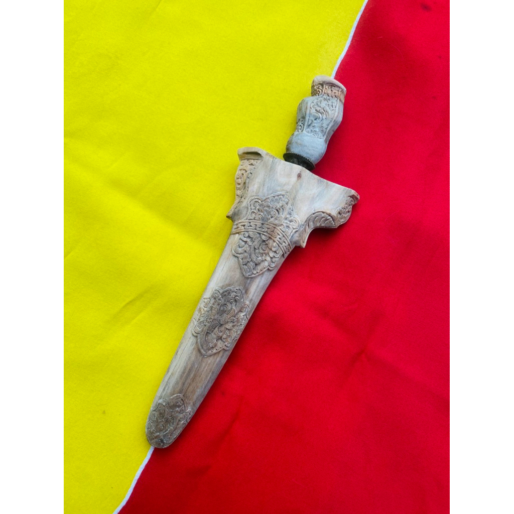 PREORDER Milik Konsumen WRK99PTRM  | kayu cendana wangi | warangka keris patrem 15cm | handle keris 