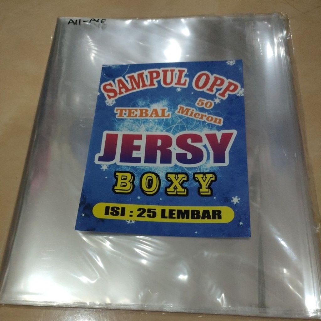 

sampul plastik ukuran buku Boxi/Big bos.