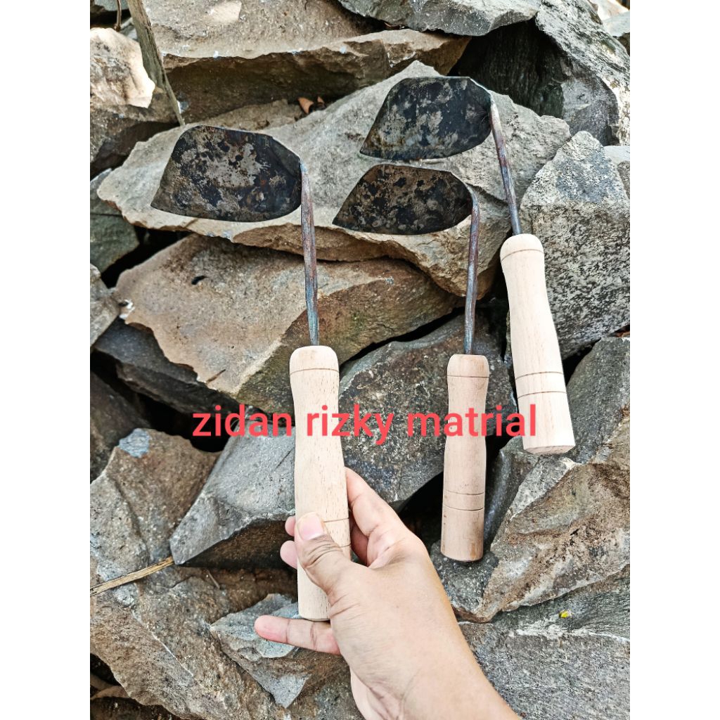 Gathul cangkul mini wangkil miring garuk rumput tanah praktis siap pakai berkebun.