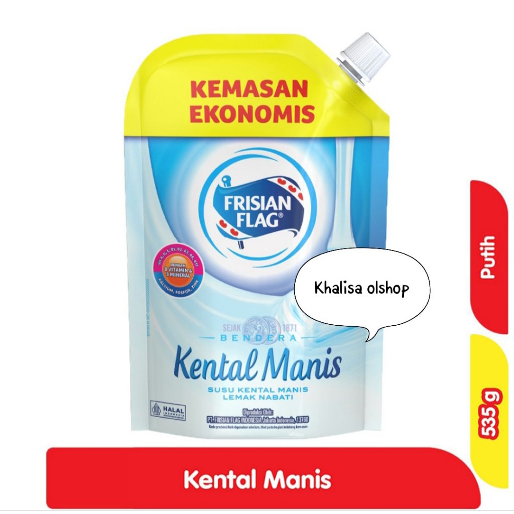 

Kental manis Frisian flag Pouch 545gram