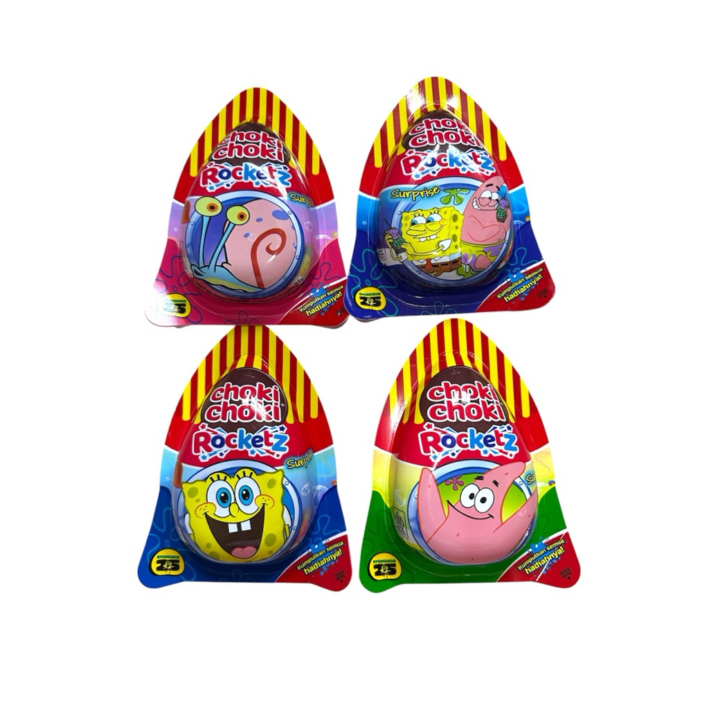 

Choki Choki Rocketz edisi Spongebob 24gr (isi 6 @4gr)