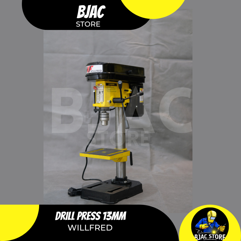MESIN BOR DUDUK 13MM WILLFRED / BOR DUDUK WILLFRED 13 MM / DRILL PRESS BOR DUDUK WDP-13 WILLFRED