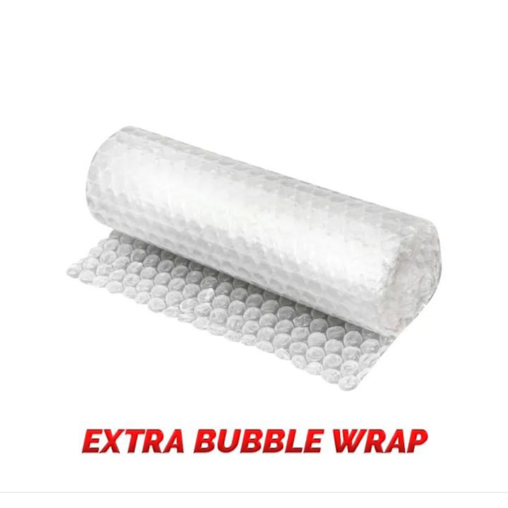 

EKSTRA BUBBLE WRAP - Untuk Packing Ekstra Aman-Extra Bubble Wrap