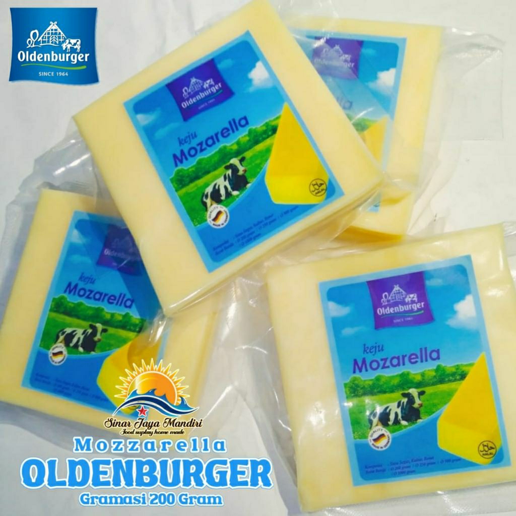 

Mozzarella Oldenburger 250 Gram Repack Murah Stretch Kualitas Premium