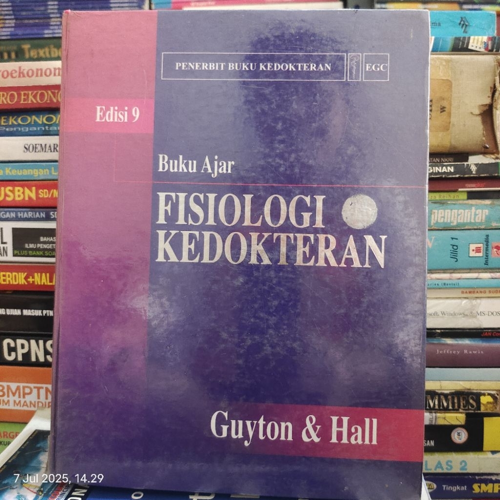 BUKU AJAR FISIOLOGI KEDOKTERAN EDISI 9 GUYTON & HALL ORIGINAL