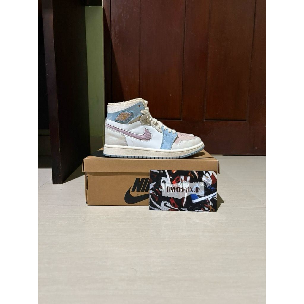 Nike air Jordan 1 high zoom Pink Oxford
