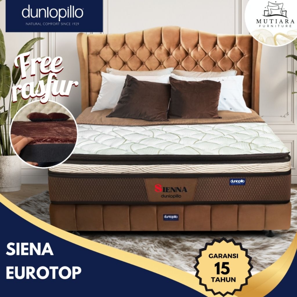 KASUR SIENNA SET DUNLOPILLO | 1 SET KASUR SIENNA | KASUR TIDUR NYAMAN