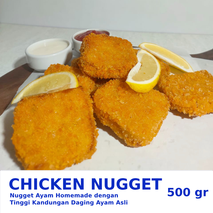 

Chicken Nugget 500gr - LAUK KAYA - Frozen Food - Siap Goreng