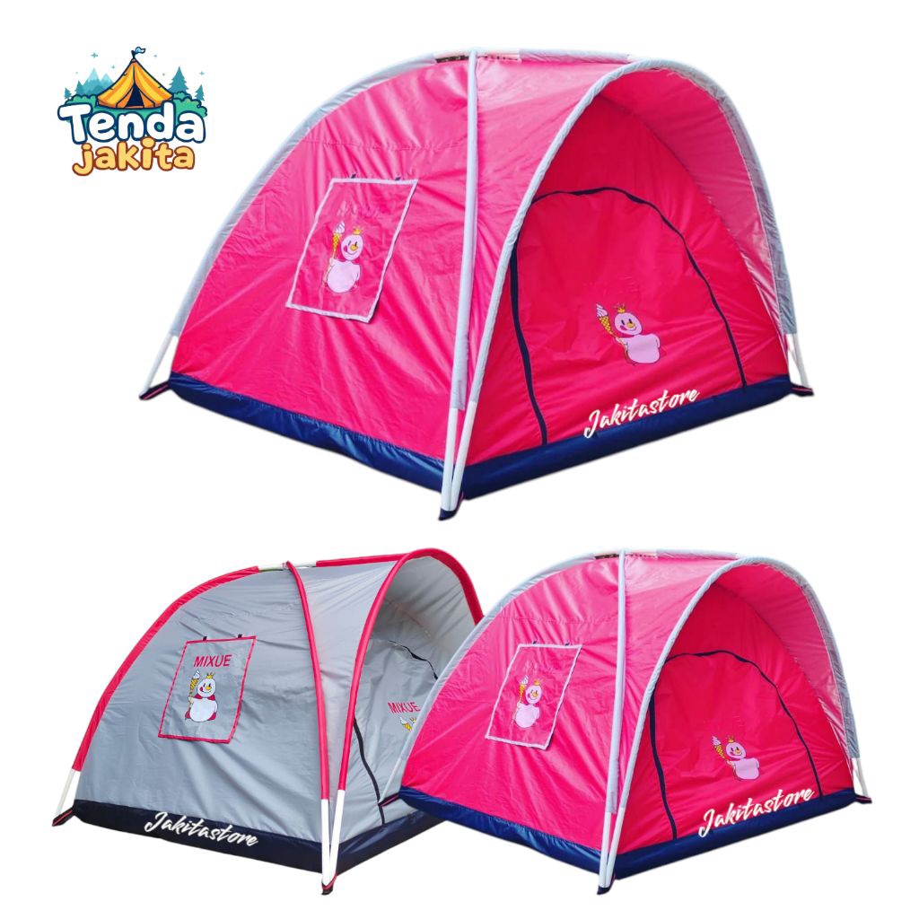bestpromo tenda anak tenda mainan seru mainan rumah-rumahan tenda karakter barbie, tayo,