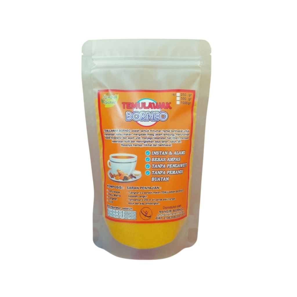 

Temulawak Borneo Instan 250gr
