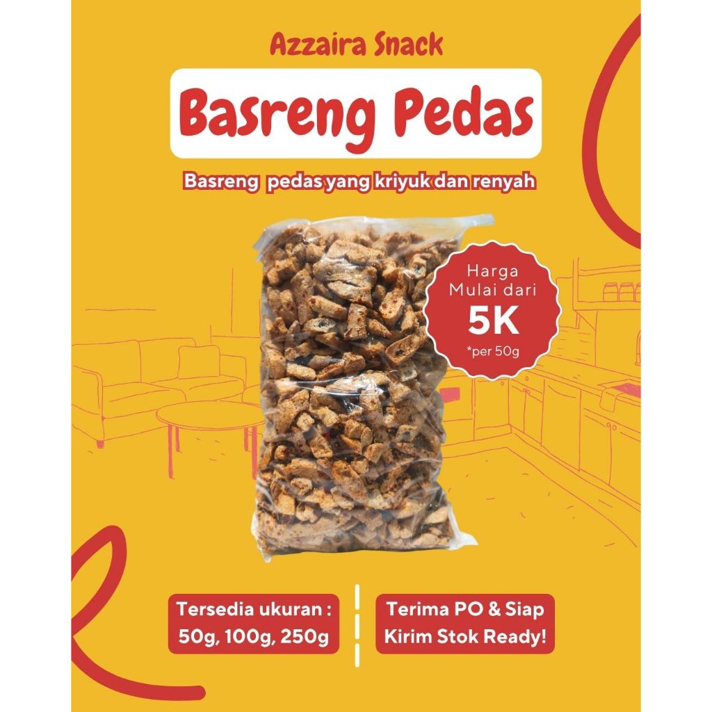 

BASRENG PEDAS DAUN JERUK UKURAN 50gr / 100gr / 250gr | CEMILAN KILOAN DIJAMIN KRIUK ENAK