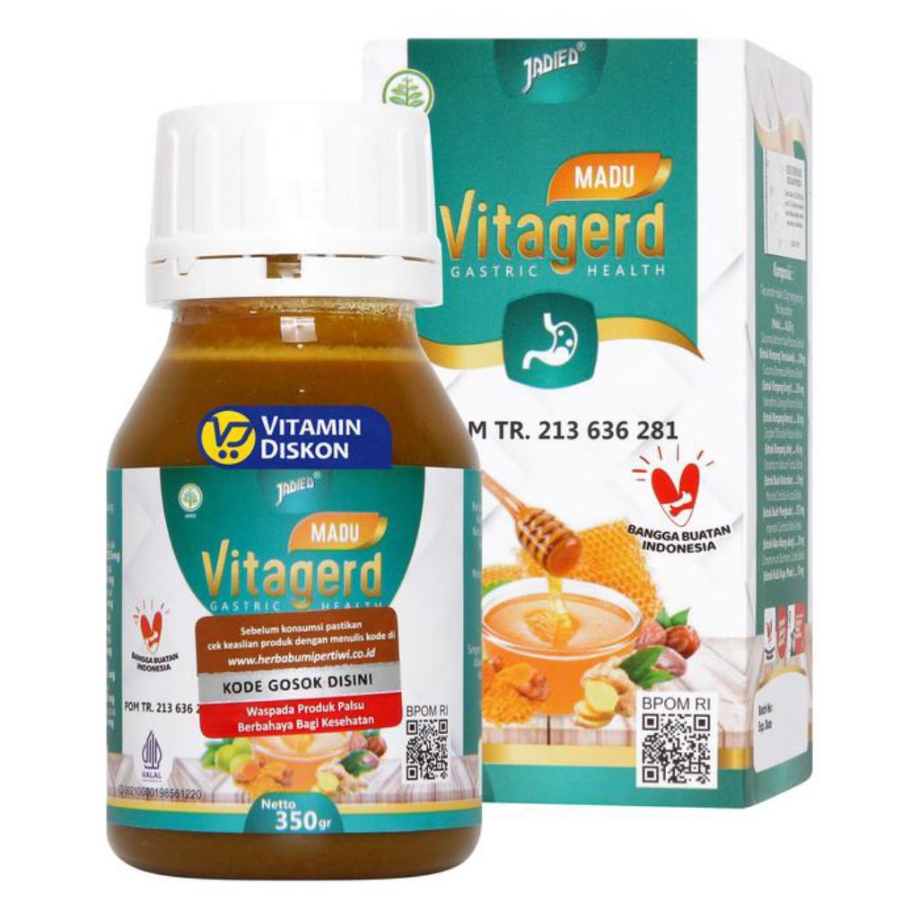 

MADU VITAGERD UNTUK MENJAGA KESEHATAN PENCERNAAN - 350GR
