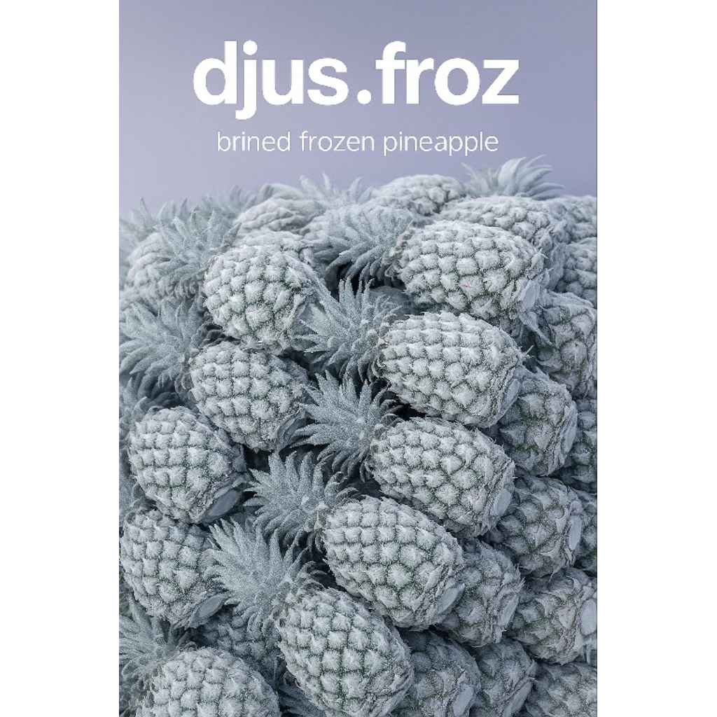 

Buah Nanas Honey Frozen 250gr/Nanas Honey beku 250gr/