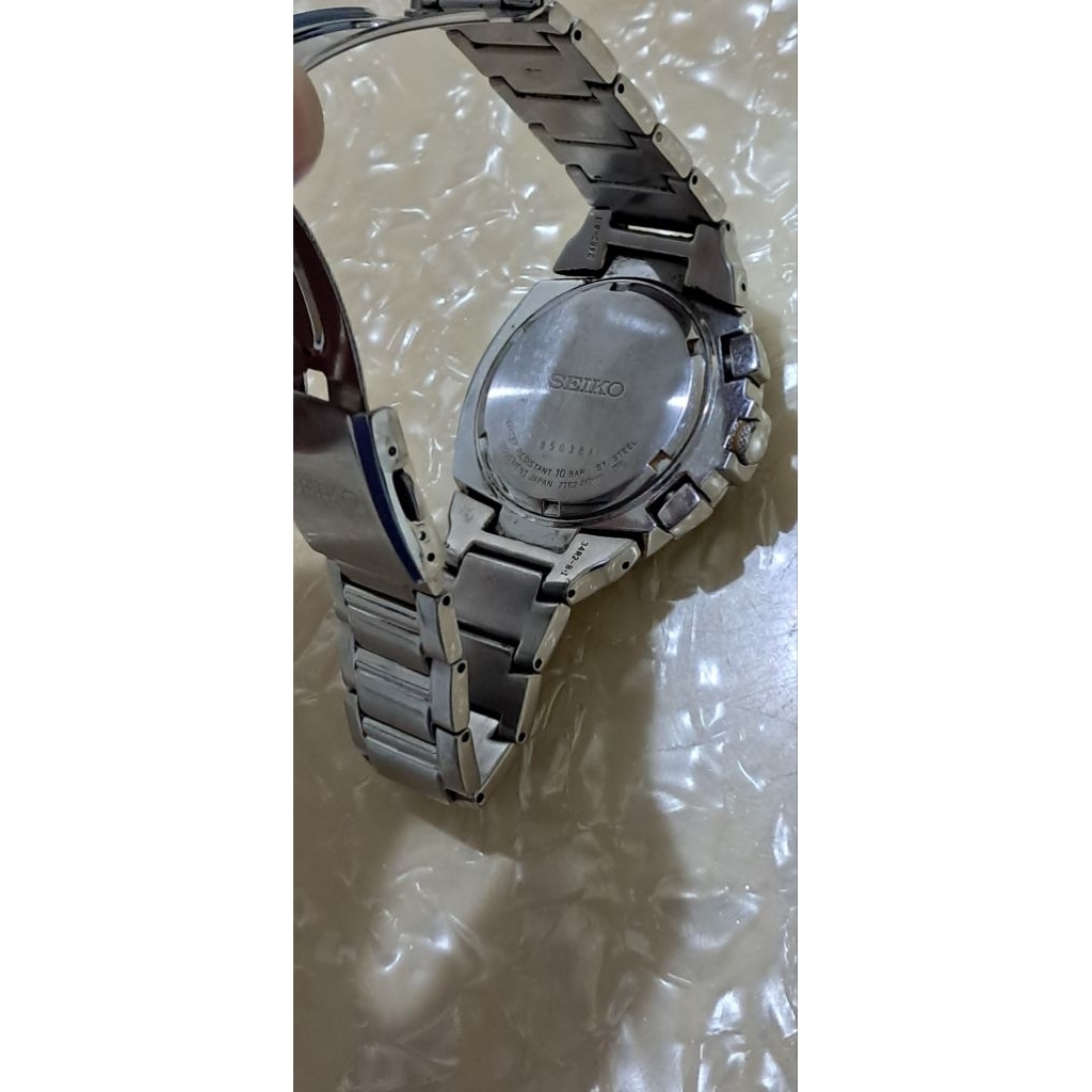 Jam Tangan Seiko Chronograph Original