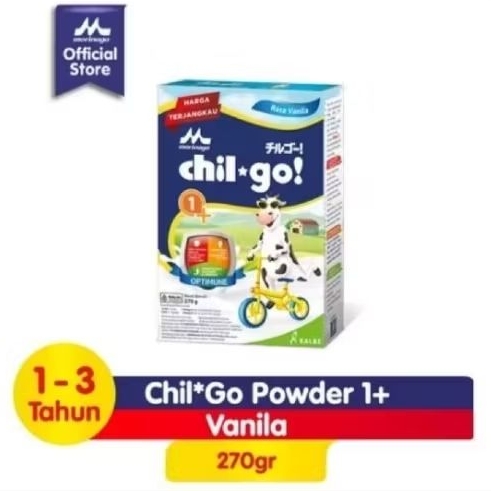 

CHIL GO 1+ RASA VANILA DAN MADU 270GRAM