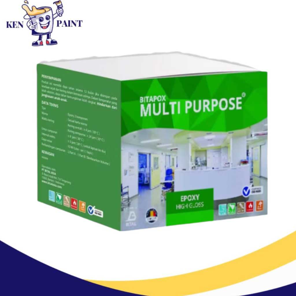 Cat Epoxy Multifungsi / Bitapox Cat Keramik / Cat Lantai 1 KG