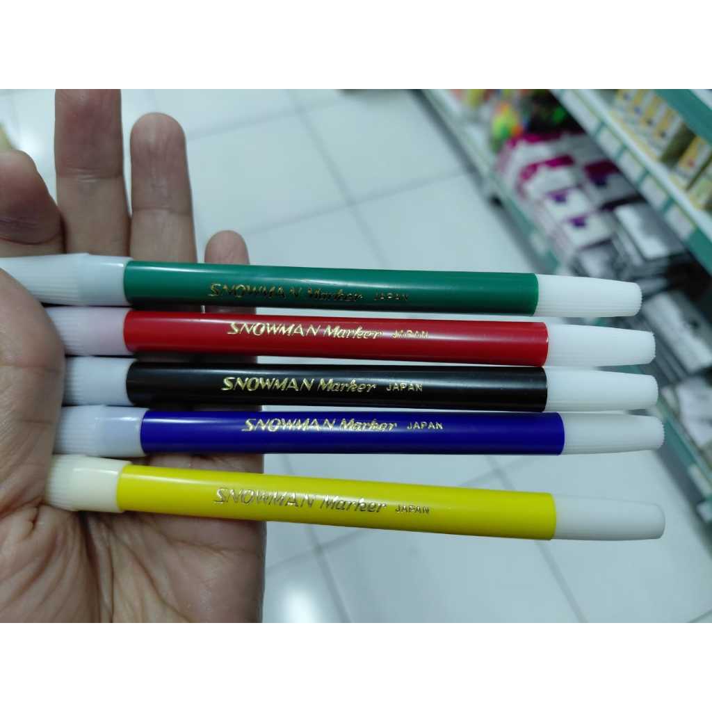 

Grosir Spidol Kecil Warna Marker Permanen Merk Snowman Harga Satuan