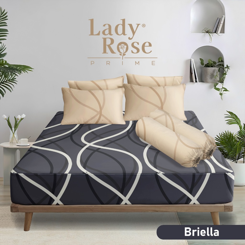 Lady Rose Prime - Sprei Extra King 200x200 Tinggi 30 Lady Rose