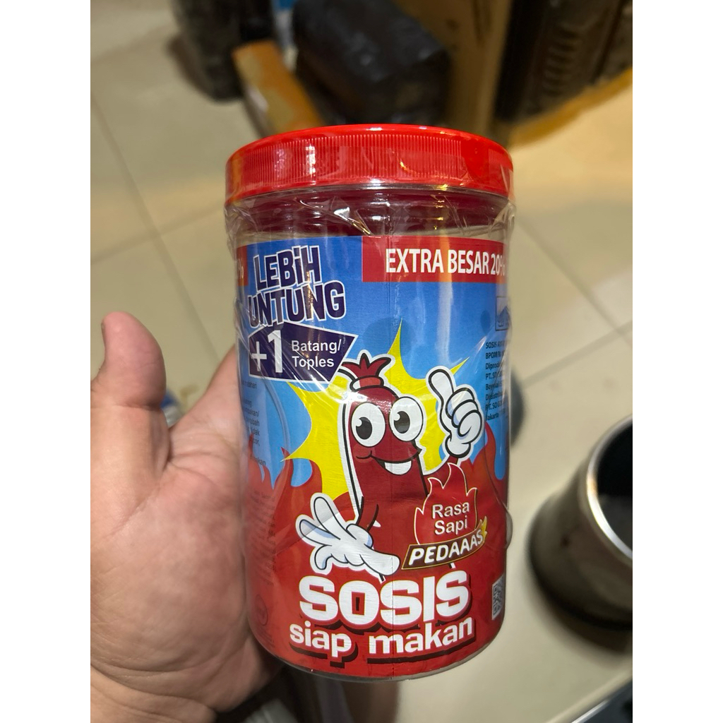 

sosis SoNice rasa sapi pedas 480gram
