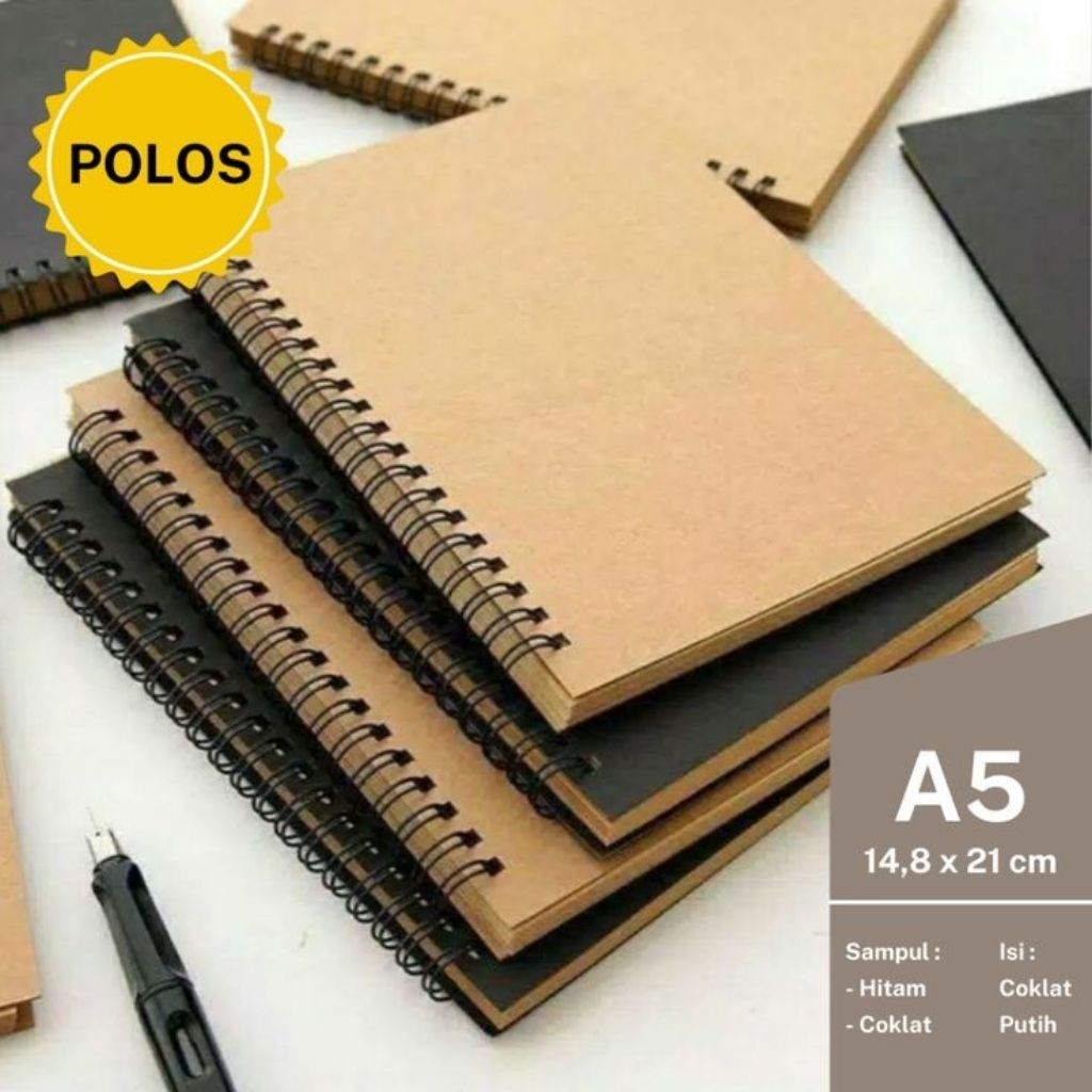 

Sketchbook Murah A5 / Buku Sketsa / Sketch Book / Buku Polos / Notebook Polos A5