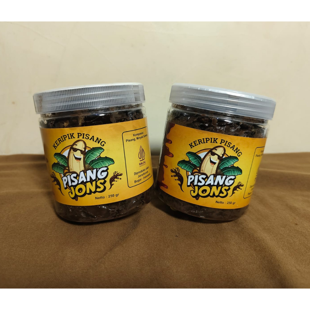 

Paket Dobel Kripik Pisang Matcha Lumer 2 pcs 500g