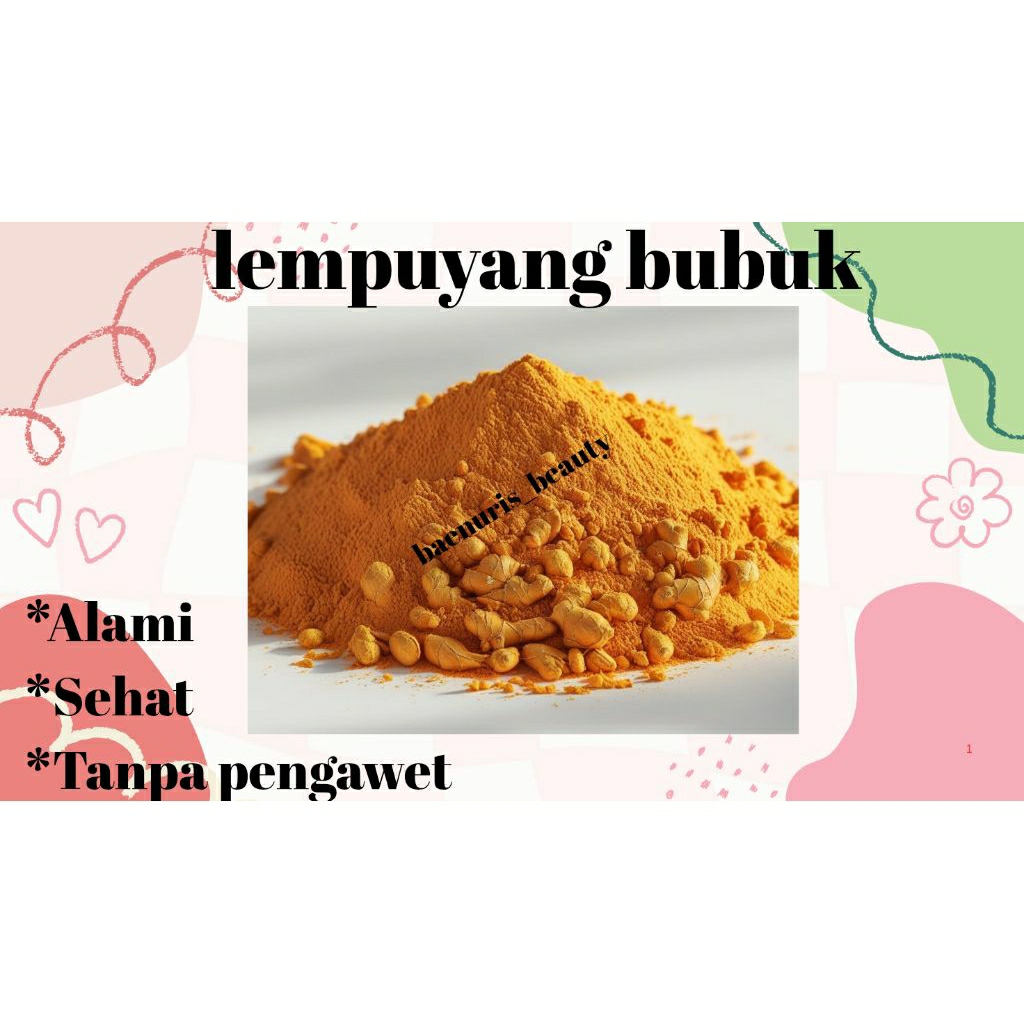 

lempuyang bubuk, lempuyang halus berat 100 gr