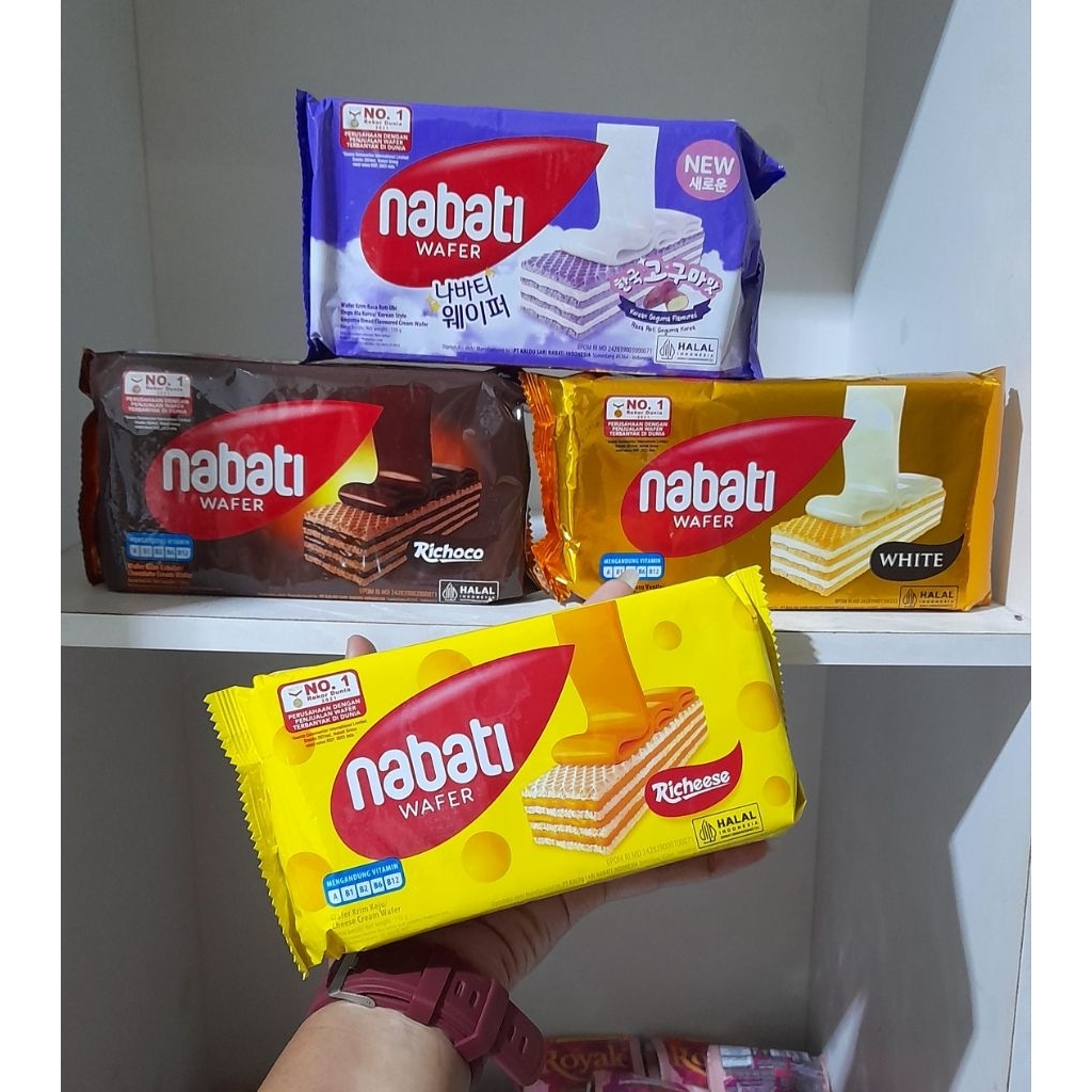 

NABATI WAFER 110 GR 1 PCS