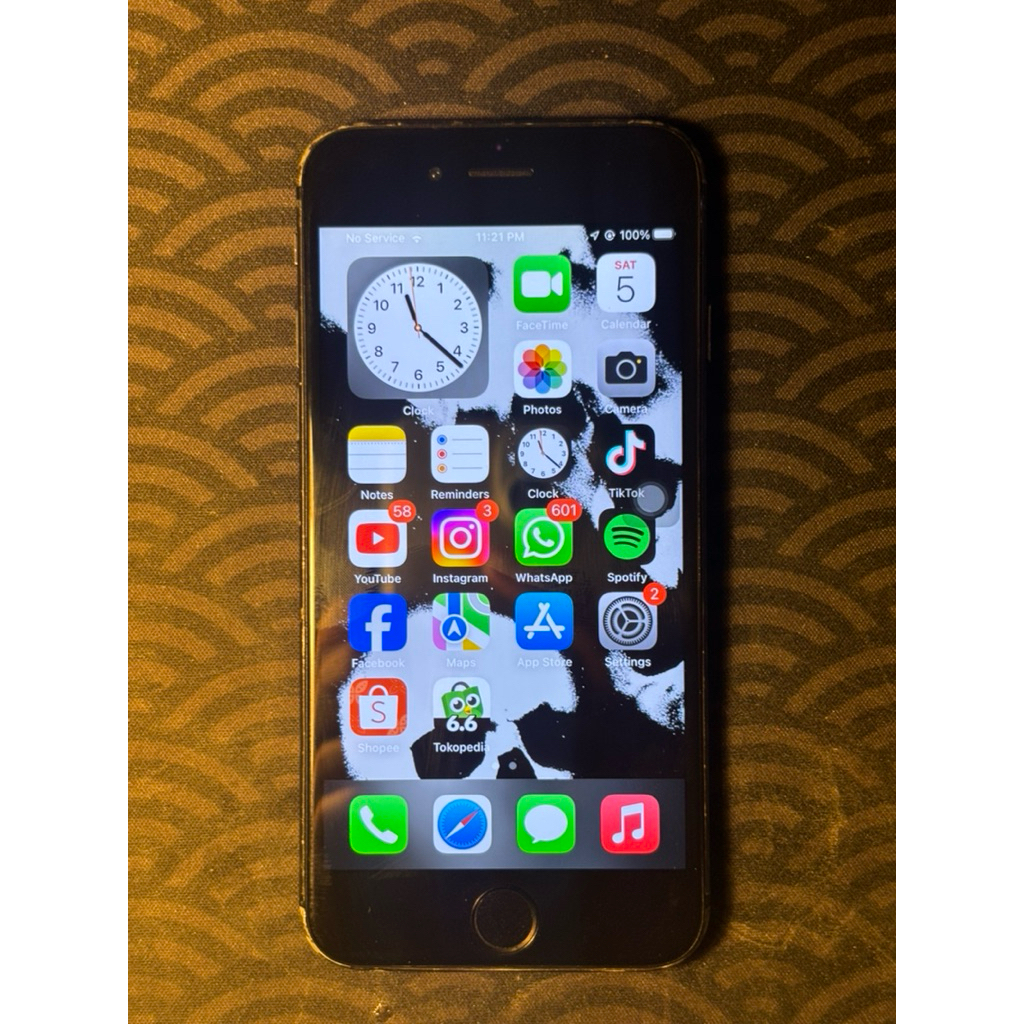 Iphone 6s Black 64Gb Second