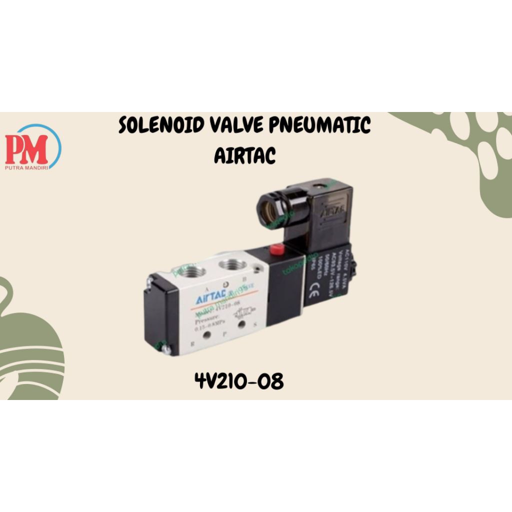 solenoid Valve pneumatic AIRTAC 4V210-08