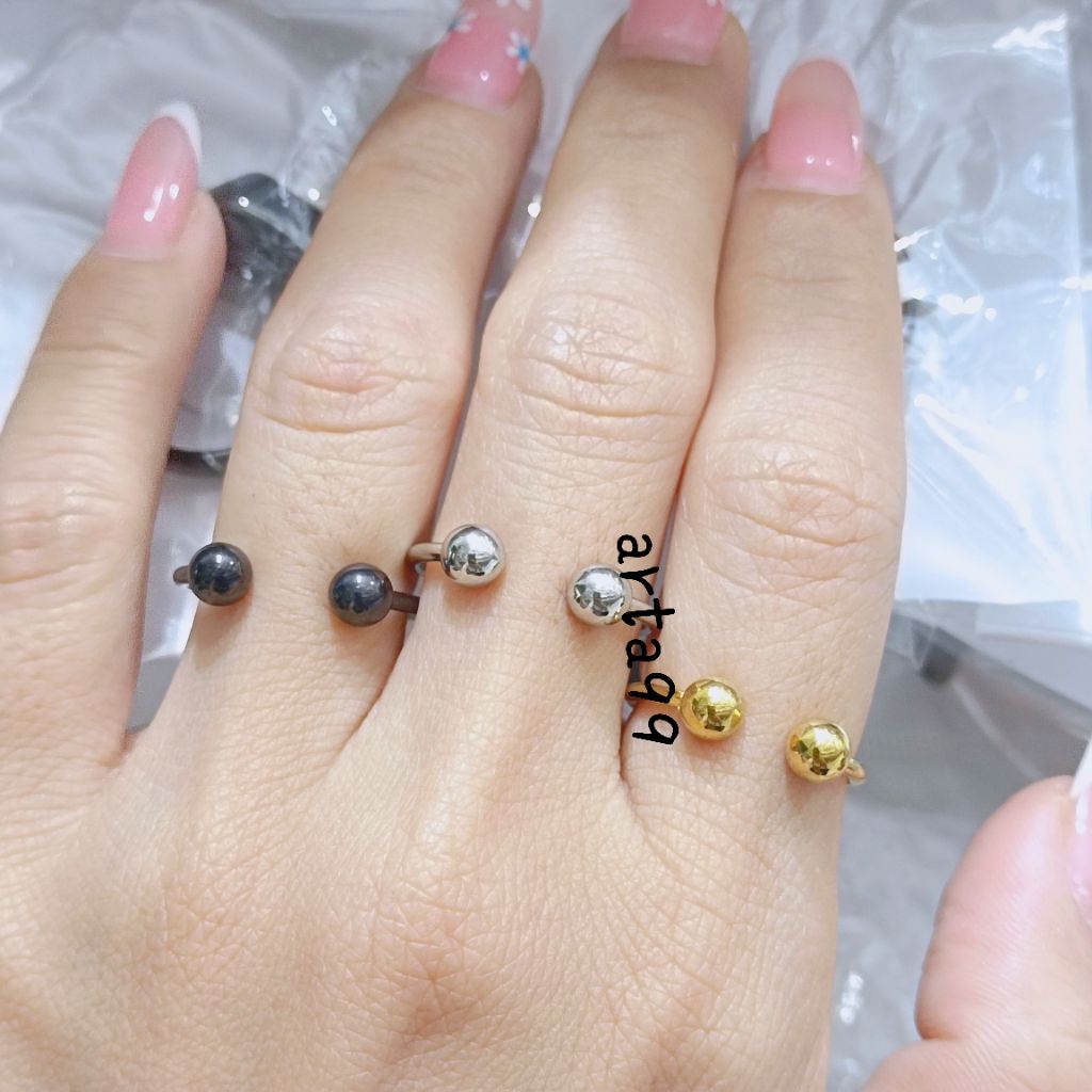 Cincin boba boba  mewah Titanium