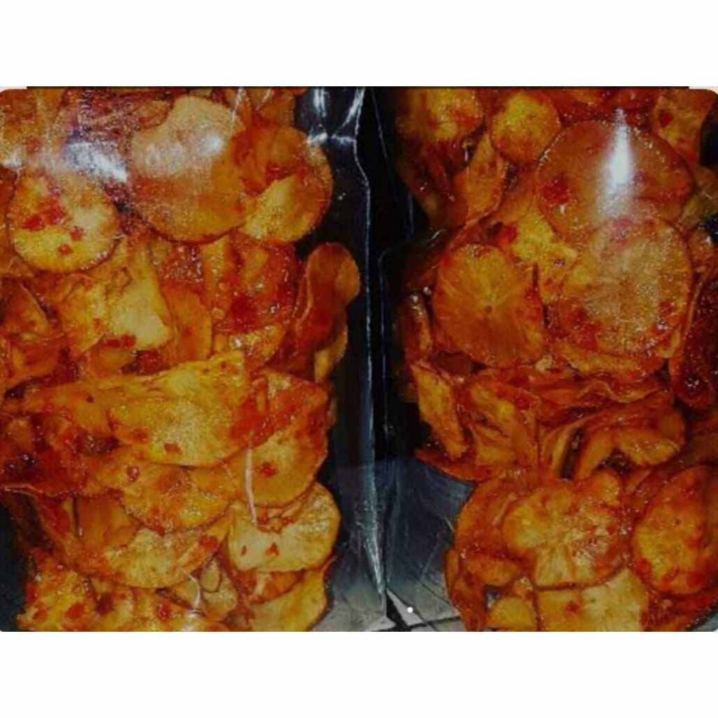 

kripik singkong bumbu rujak rasa pedas manis asem gurih 250g