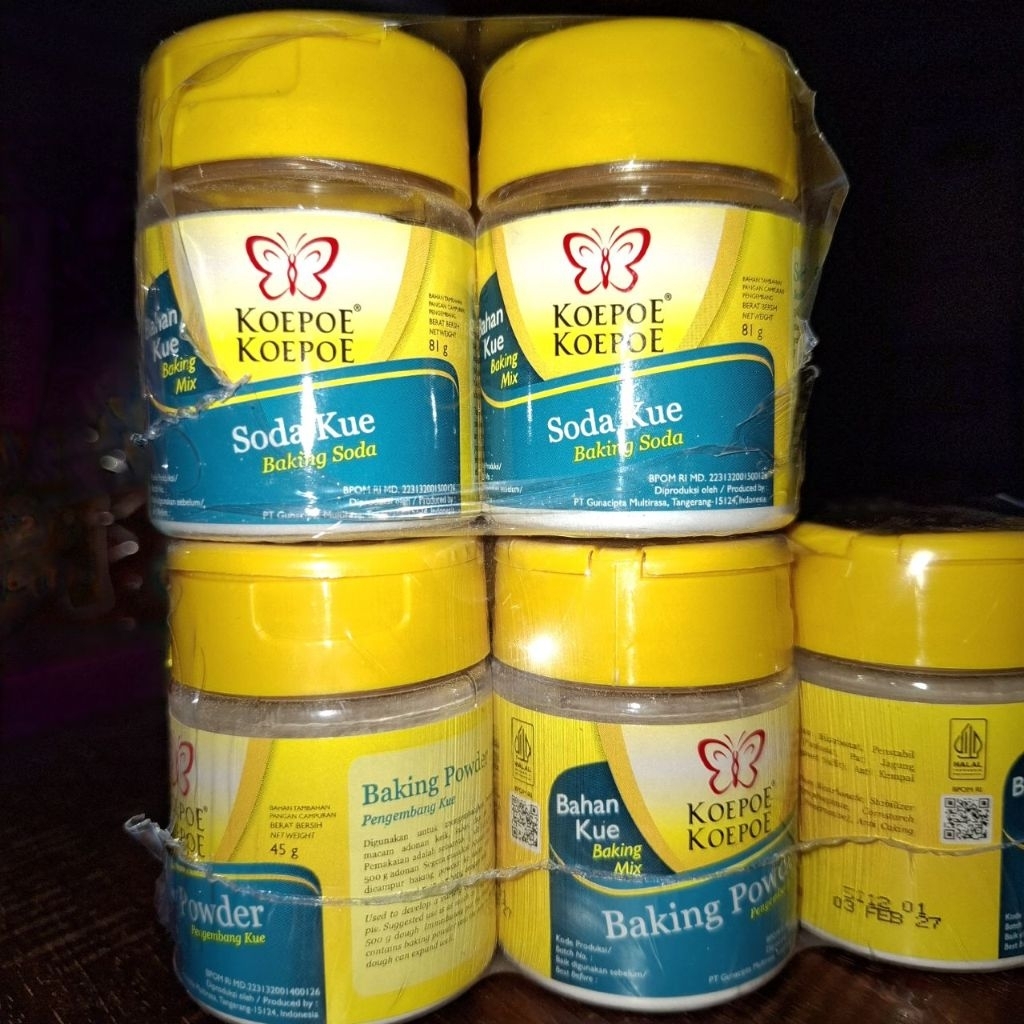 

Koepoe Koepoe soda kue baking soda baking powder