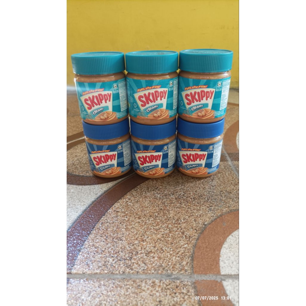 

Skippy selai kacang/Skippy peanut butter kemasan 170gr