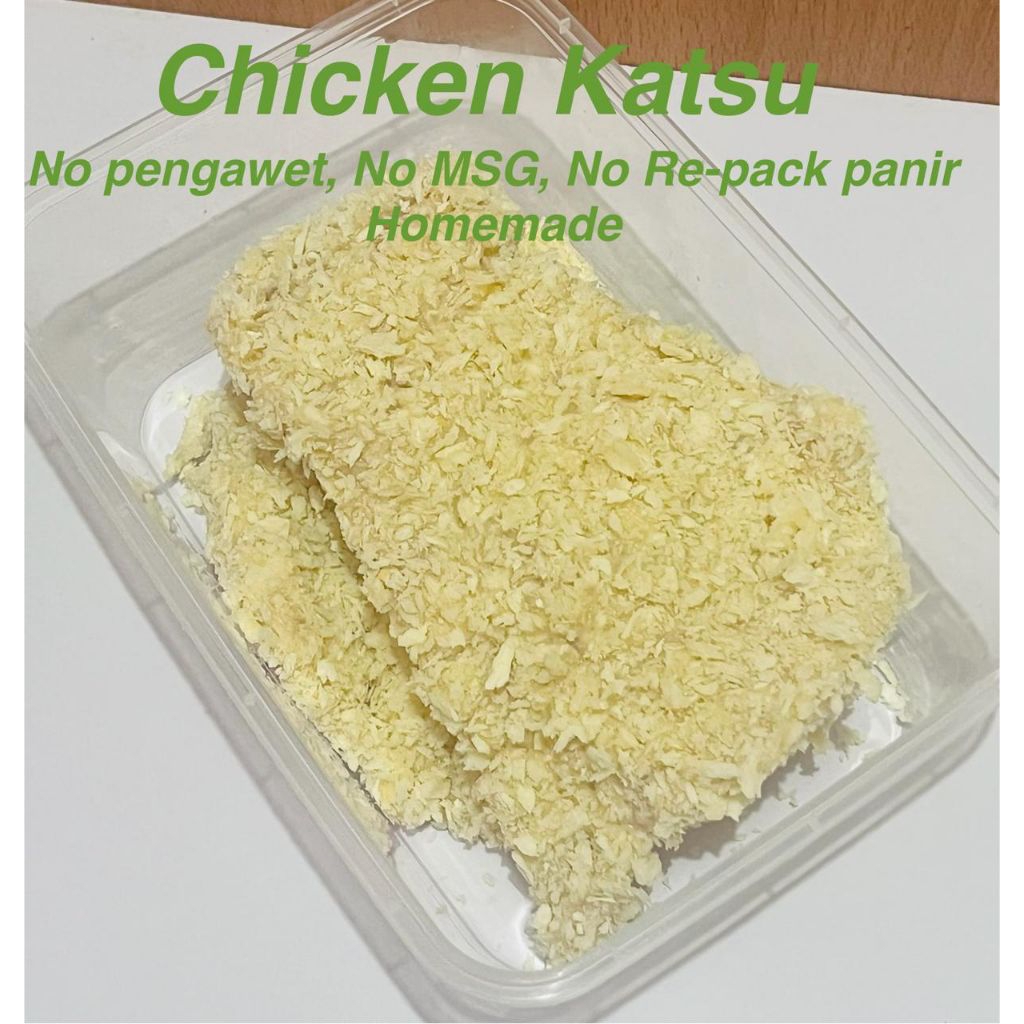 

CHIKEN KATSU KRISPY 250 GR NO PENGAWET NO MSC HOMEMADE