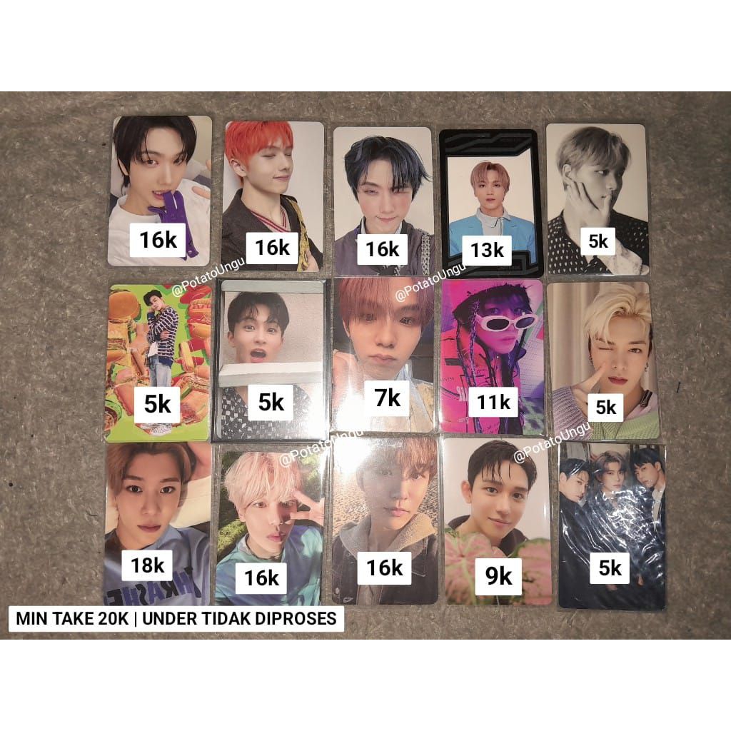 [READY STOK] Photocard Official NCT DREAM WISH WAYV 127 DREAMSCAPE ISTJ DICON 101 UNIVERSE CARD JEWE