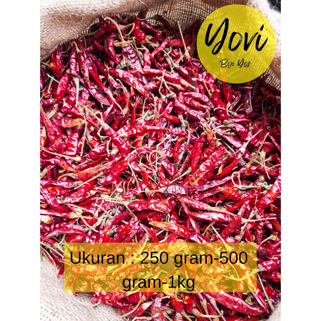 

Cabe Teja Tangkai (250 gram-1kg)